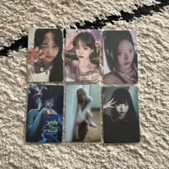 lesserafim ウンチェ トレカ 6枚セット