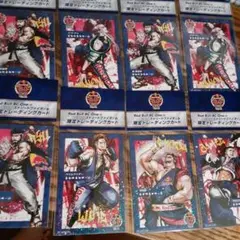 レッドブルストリートファイタートレーデイングカード8枚セブンイレブン