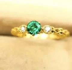 STAR JEWELRY K1ネックレス 三日月 エメラルド - メルカリ