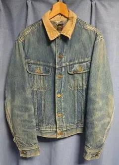 70s カナダ製 Lee Gジャン ブランケット ヴィンテージ ハチノスのサムネイル