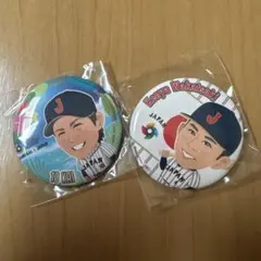 2023 侍ジャパン WBC ガチャ 缶バッジ アクリルスタンド 今永 - メルカリ