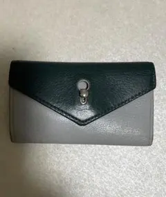 ほ*ゃ様 Paul Smith ポールスミス レザー 4連キーケース グレー/グ