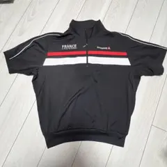 【美品】 le coq sportif フランス ジップアップシャツ ゴルフ