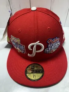 フィラデルフィア・フィリーズ 59FIFTY キャップ 7 1/4 レッド