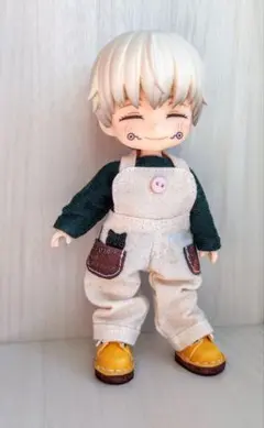 ●桃缶●no.236　オビツ11サイズ　猫とお出かけ2点セット