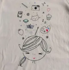 babyGAP ベビーギャップ 半袖 Tシャツ 90 女の子 好き 夢
