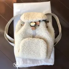 COACHムートンバッグ定価20万 COACH】コーチ シアリング レザー ムートン もこもこ ロゴ ドロー