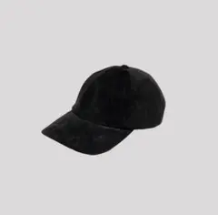 DECi Suede 6panel Cap ovy Black キャップ