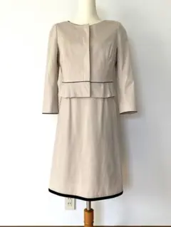 TOCCA トッカ　セレモニースーツ　ジャケット　ワンピース　ベージュ TOCCA】TOCCA'S Ceremony Style – TOCCA OFFICIAL SITE