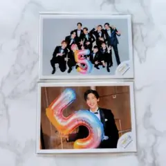 ② 目黒蓮 ミニフォトステッカー SnowMan ファミクラストア 集合 目黒