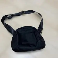 SUOAI ブラック ショルダーバッグ