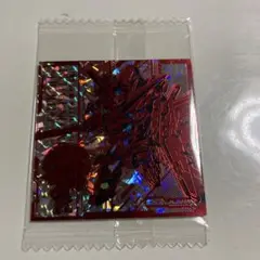 ガンダムウエハースシール　vol4 パラレル赤いガンダム　裏UR赤いガンダム