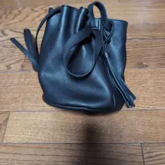 perche ブラック バケツ型 ショルダーバッグのサムネイル