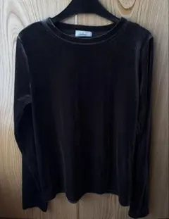 しまむら　ベロアロンT