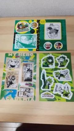 僕のヒーローアカデミアステッカー+クリアシート
