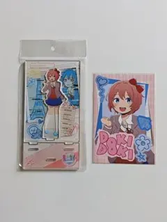 ドキドキ文芸部 東京タワーコラボ ナツキ アクリルスタンド&特典ポスト