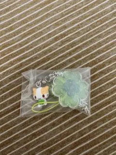 サンリオ マシュマロみたいなふわふわにゃんこ シークレット クローバーストラップ