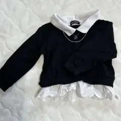 べべ　BeBe トレーナー　シャツ　おしゃれ着　90
