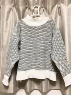 studio CLIP 7ゲージアソートロールネックプルオーバー