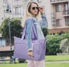 ボストンバッグ トートバッグスポーツバッグ 旅行 3WAY 45L パープル