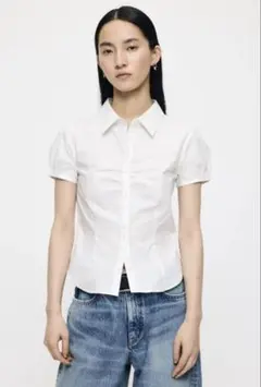 2026年最新】moussy カラー：ホワイト系 レディース 半袖 シャツ