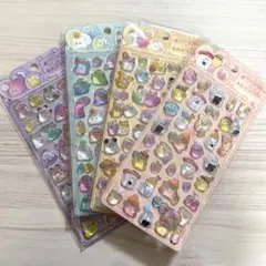 【在庫残り3】オバケーヌ　3Dステッカー　4枚セット