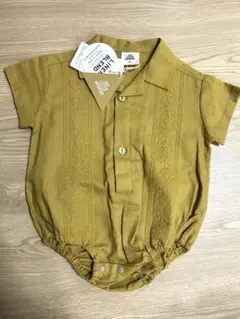 バースデイMY LITTLE WONDER 刺繍　ベビー　ロンパース　70cm