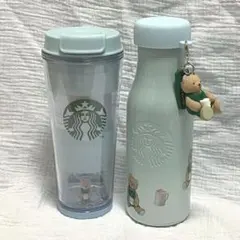 スタバ ジェラピケ タンブラー 2種セット ミントグリーン