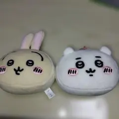 ちいかわ もちもち フェイスマスコット うさぎ　ハチワレ