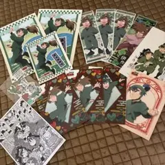 忍たま乱太郎　6年は組　食満留三郎　善法寺伊作　同室　ステッカー　ポストカード