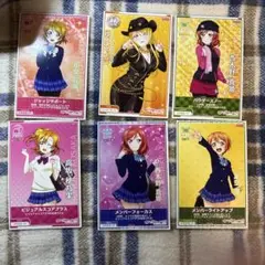 西木野真姫 絢瀬絵里 高坂穂乃果星空凛小泉花陽 ラブライブ! μ's 6点セット