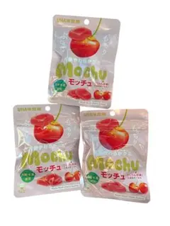 UHA味覚糖 モッチュ Mochi 究極やわらかグミ さくらんぼ味 3袋セットのサムネイル