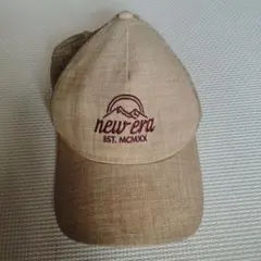 new era ベージュ メッシュキャップのサムネイル