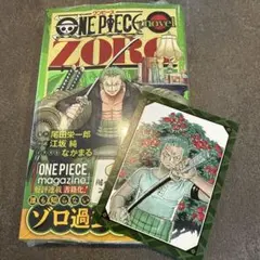 初版 ONE PIECE novel ZORO 特典付き - メルカリ