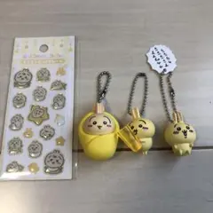 ちいかわ　うさぎ　キーホルダー　シール