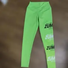 ZUMBA レギンス ネオングリーンのサムネイル