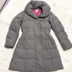 アーノルドパーマー女優襟グレー ダウンジャケット サイズ3