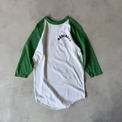 70s ラッセル 金タグ ラグランTシャツ Russell Atheletic