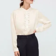 【未使用】ユニクロ×イネス(INES)シルクブラウス