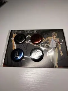 DEATH NOTE 缶バッジセット 4種