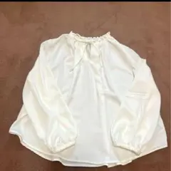 襟フリル　ブラウス☆earth ecology