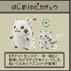 はじまりのピカチュウ ２点セット