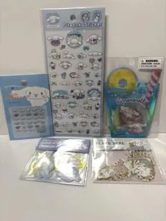 シナモロール シール ステッカー 5点セット