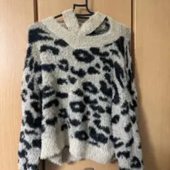 ヒョウ柄 ニット