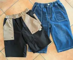 MPSハーフパンツ NAVY デニムパンツ 150cm