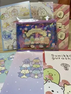 すみっコぐらし A5サイズノート 6セット ジッパーバッグ✨