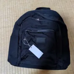 ブラックキャンバスリュック