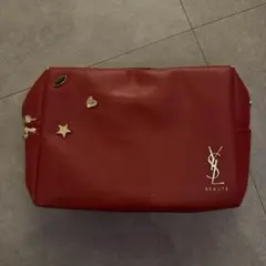YVES SAINT LAURENT BEAUTE ポーチ レッド