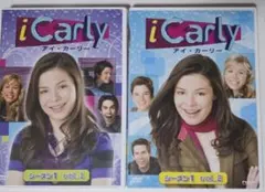 iCarly(アイ・カーリー)VOL.1,2（日本語吹き替え版)[DVD]セット iCarly(アイ・カーリー)VOL.1,2（日本語吹き替え版)[DVD]セット
