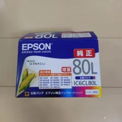 新品】EPSON IC6CL80L 6色パック インクカートリッジ - メルカリ